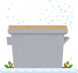 Dumpster Metal Waste Removal Bin