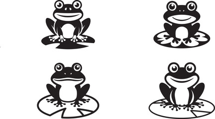 set of frogs