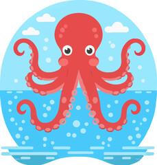 Octopus Marine Environment Marinebiology Animal
