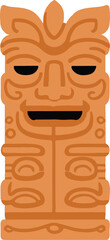 Tiki Polynesia Heritage Legend Wood