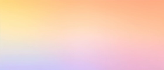 Obraz premium Blurred gradient Light Yellow and Light Lavender and Light Coral background