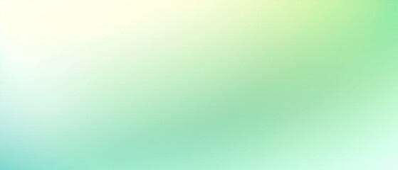 Blurred gradient Light Green and Light Aqua and Pale Lemon background