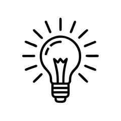 Black camera icon clipart on white background.