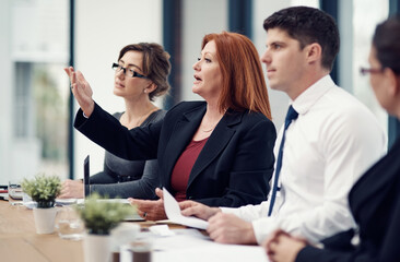 Group, panel and discussion as teamwork for feedback, question and answer in workshop or trade show. Business people, talk and presentation in office or company for audience, conversation and seminar