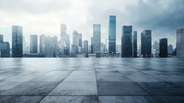 A realistic general image of a city or futuristic