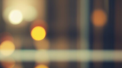 City lights blur. Abstract bokeh city lights image conveying warmth, hope, and urban vibrancy.  Perfect for backgrounds.