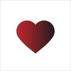 heart gradient red