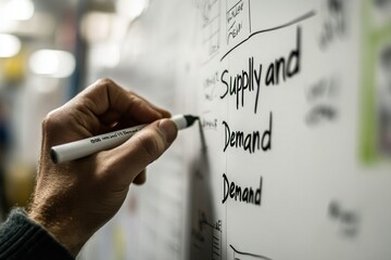 Supply and Demand Planning on Whiteboard