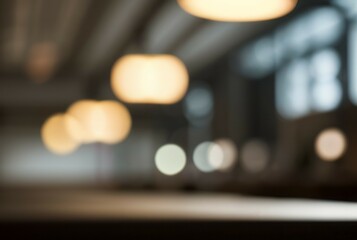 Blurred cafe lights. Warm ambient lighting, cozy atmosphere.  Suggests relaxation and community.