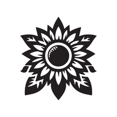 abstract flower design