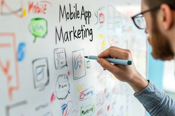 Mobile App Marketing Strategy Brainstorming Session