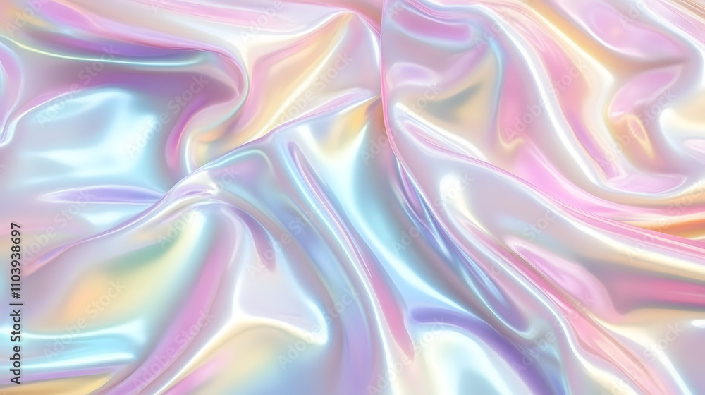 Poster vibrant fabric texture close-up studio setting photography soft light abstract concept for visual ar