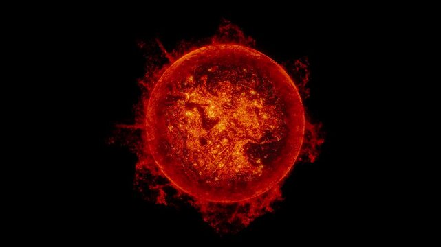 explos&atilde;o solar