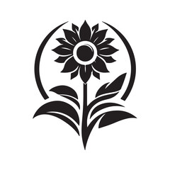 abstract flower design