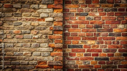 Vintage Brick Wall Background with Old Stone Texture Perfect for Backgrounds and Textures in Photography, Graphic Design, and Art Projects