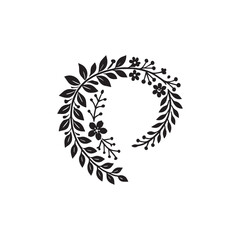 Garland vector icon symbol design art illustration.