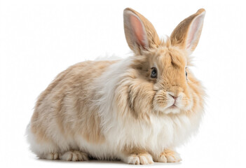 Obraz premium cute rabbit with a natural background