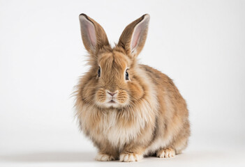 Obraz premium cute rabbit with a natural background