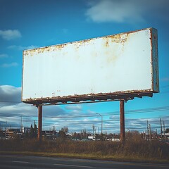A massive white billboard in a stadium, surrounded by a cheering crowd
