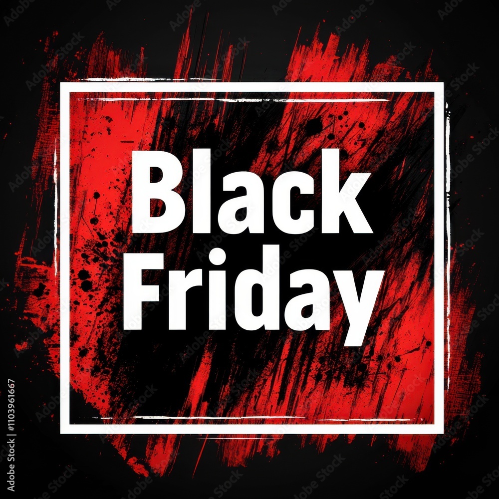 Poster black background with white text in the center that says 