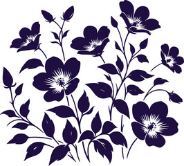 seamless pattern with flowers