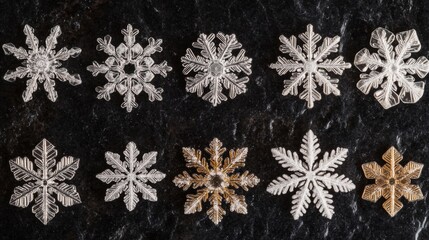 Magnificent Snowflakes: A Close-Up Look at Nature's Delicate Crystals