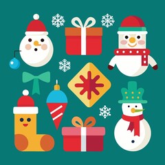 chirismas pack illustration