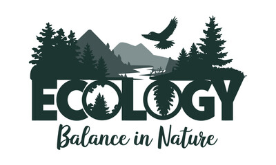 Nature Vector Illustration Set Featuring Climate Change and Gardening Themes