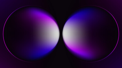 Futuristic Abstract Gradient Background with Purple and Blue Glow