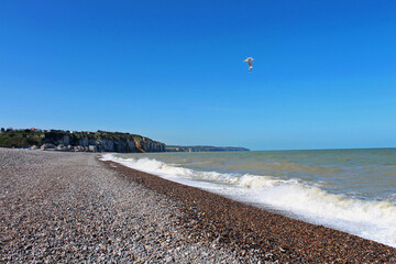 Haute Normandie, ville de Dieppe la plage