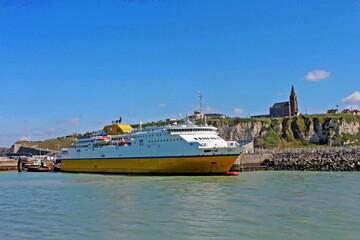 Haute Normandie, ville et port de Dieppe