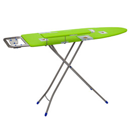 Ironing board isolated on white background