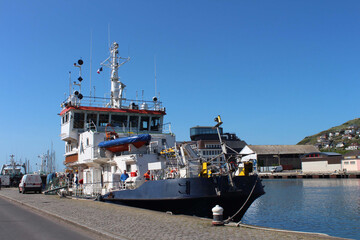 Haute Normandie, le port de F&eacute;camp