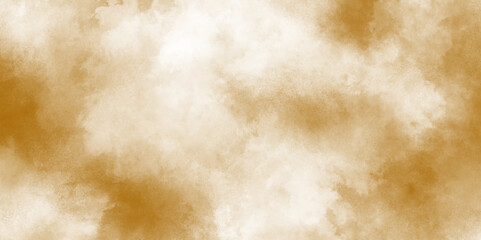 abstract brown particles splatter on white background, abstract light brown splashed watercolor background, throwing brown powder out of hand against white background.