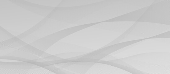 Abstract white background with grey smoke blend wave lines and technology background. Technology flow grid blend curve wave line digital isolated energy, music dynamic gradient thin digital line.
