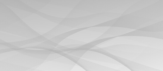 Abstract white background with grey smoke blend wave lines and technology background. Technology flow grid blend curve wave line digital isolated energy, music dynamic gradient thin digital line.