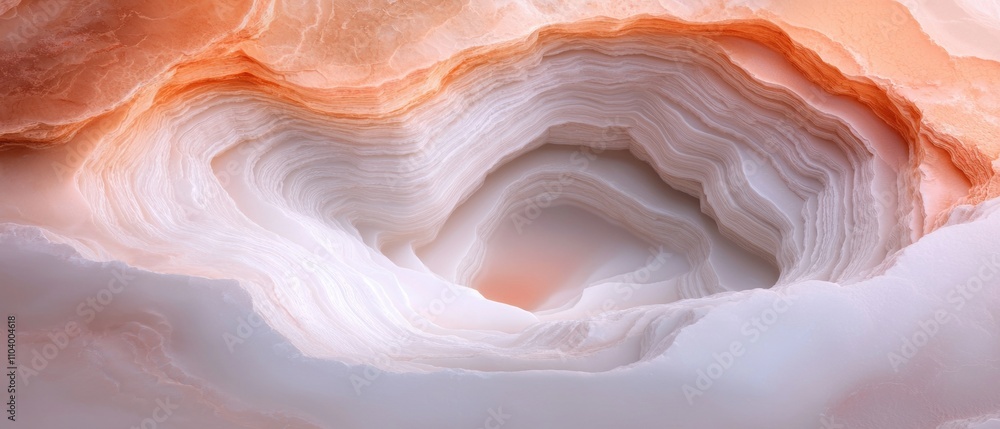 Poster n abstract digital art piece that appears to be a close-up of a rock formation. the rock formation i