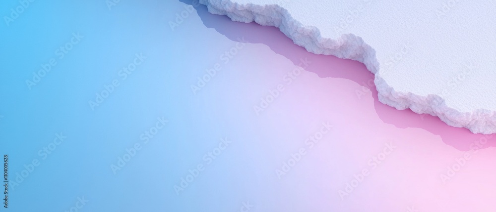 Poster n abstract background with a gradient effect. the background is a gradient of light blue and pink co