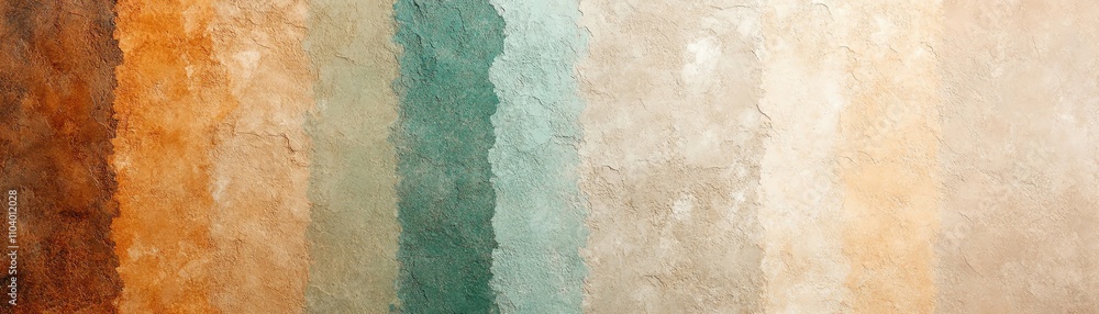 Poster abstract color gradient background with warm and cool tones for design projects.