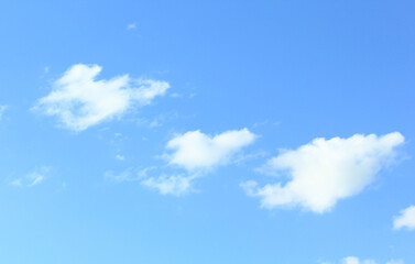 blue sky with clouds