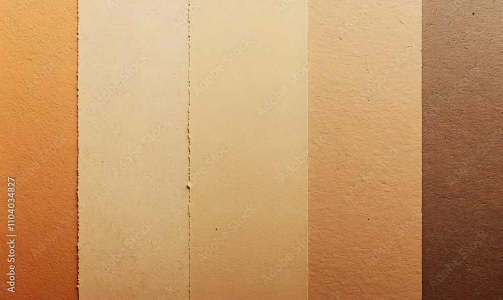 Poster a flat, smooth brown paper texture with subtle grain and subtle color variations for use as an illus