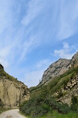 Landscape in the mountains