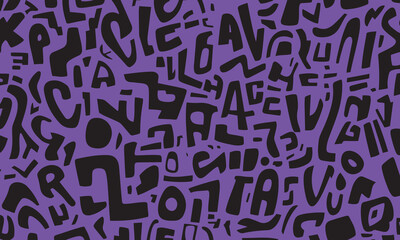 trendy purple and black geometric pattern for digital art and unique backgrounds