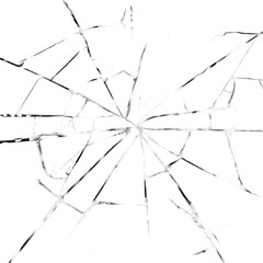 Cracked Broken Glass Texture