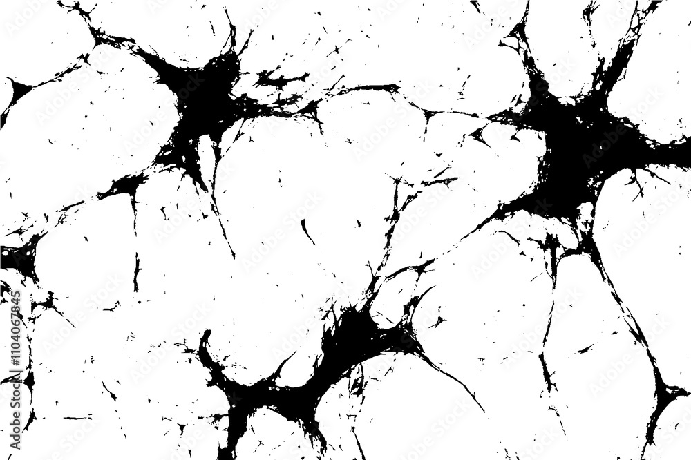 Poster vector grunge background with crack and distressed wall. stone pattern on concrete texture. marble e