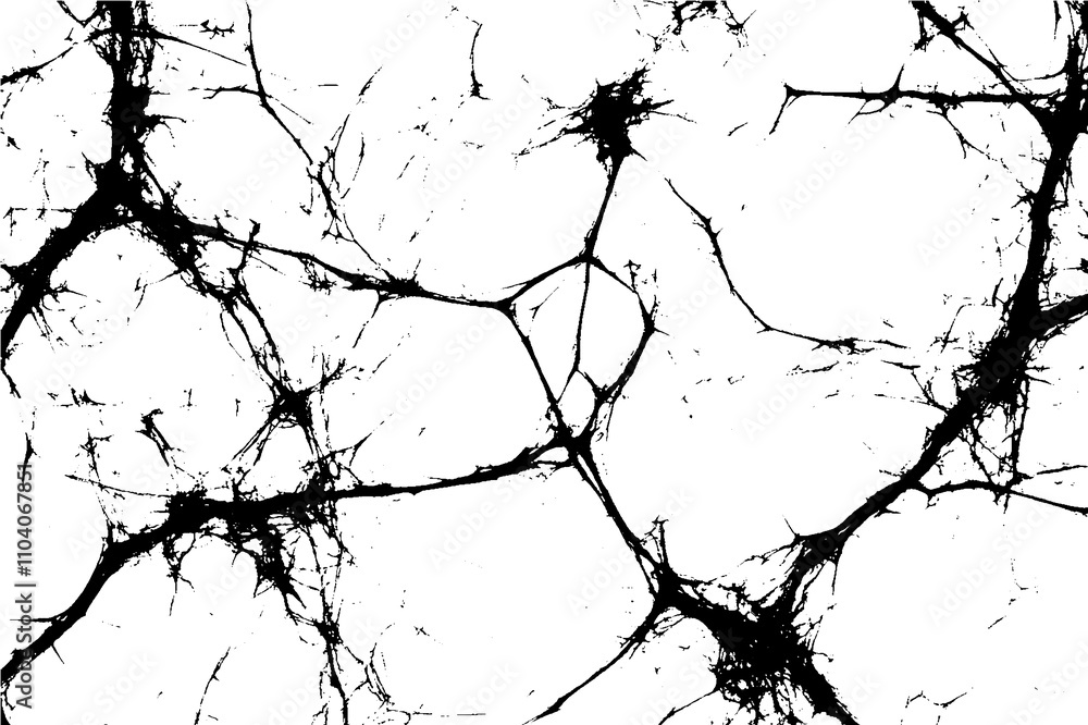 Poster vector grunge texture with crack overlay on distressed wall. stone pattern and rough concrete surfac