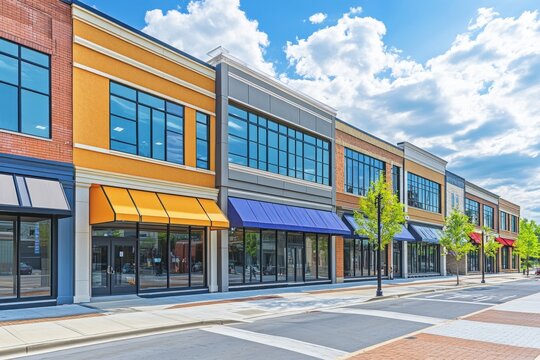 Available For Sale: New Generative AI Architecture Building Space for Retail, Office or Mixed Use