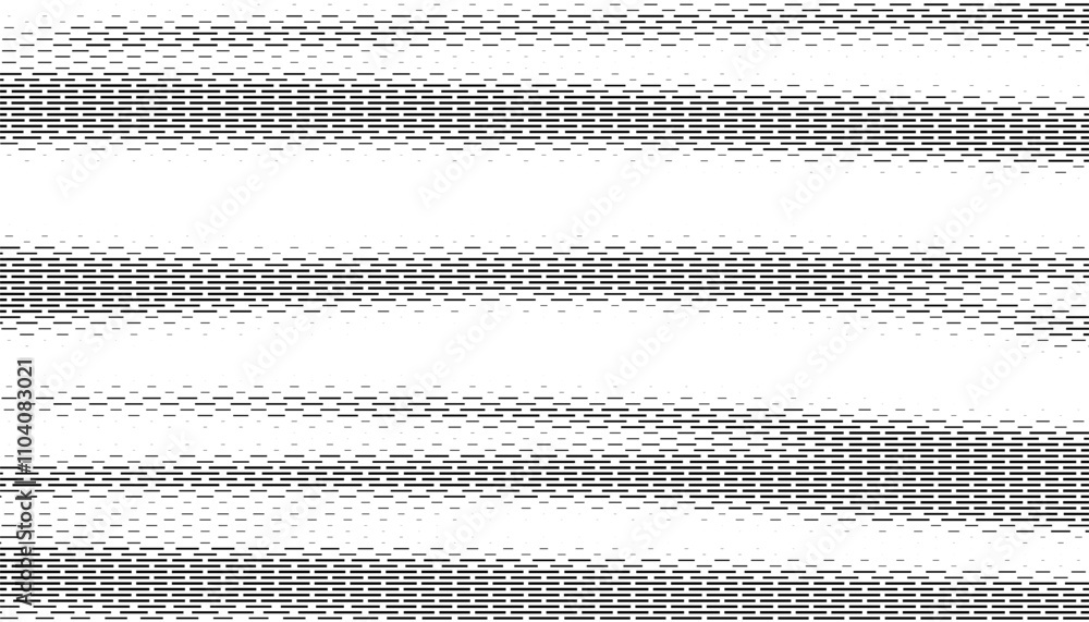Poster black and white abstract and dynamic pattern with halftone effect. vector format illustration