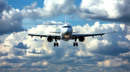 Obraz premium airplane in the sky