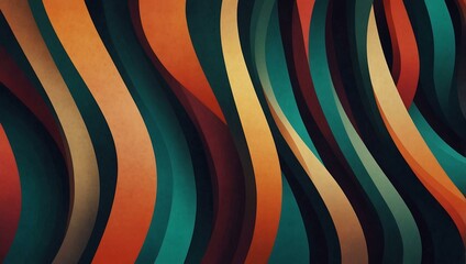 Abstract geometric background with twisted lines in motion.